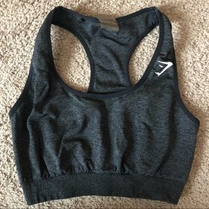 Gymshark Charcoal Sports Bra
